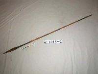 藏品(單鏃鐵箭)的圖片